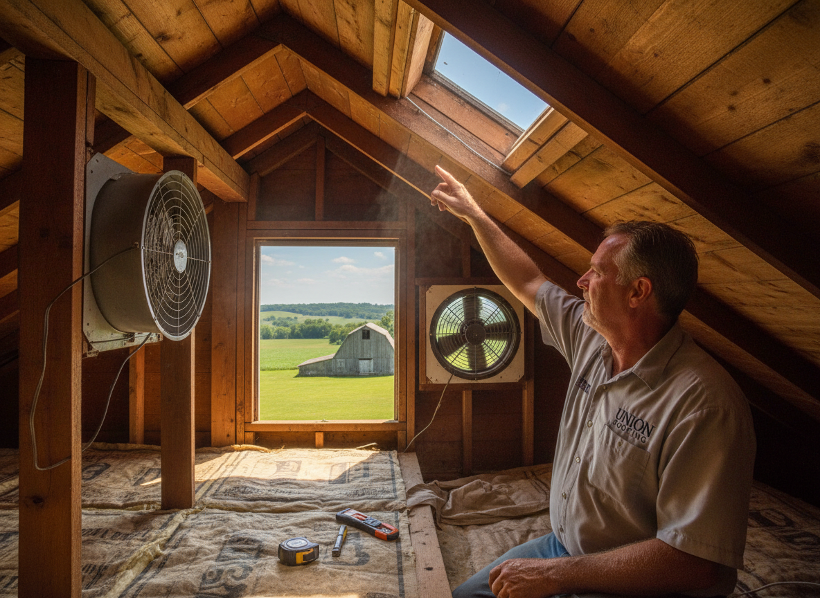Preventing Attic Heat Buildup During Kentucky Summers