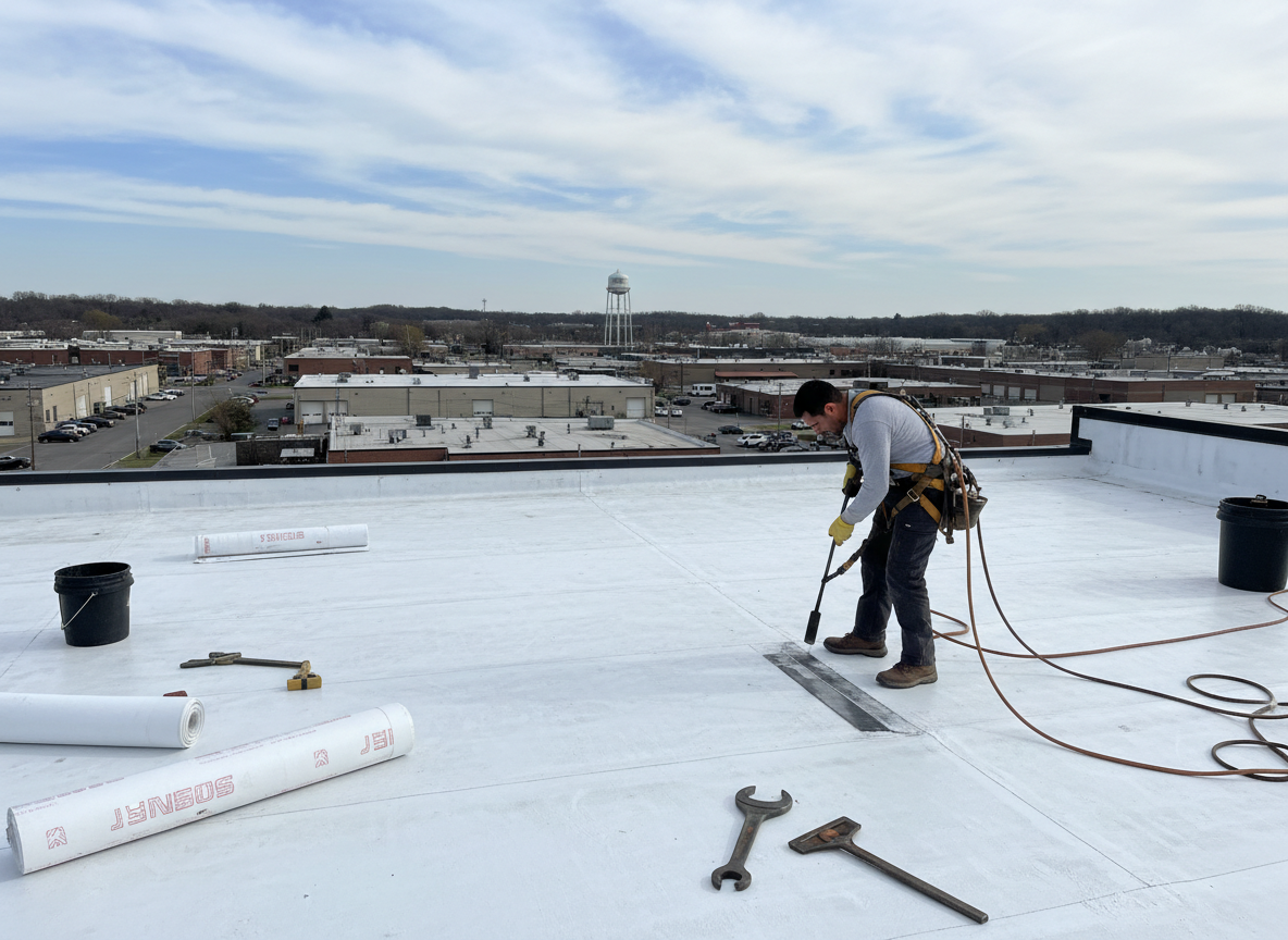 Roofing contractor in Liberty Square