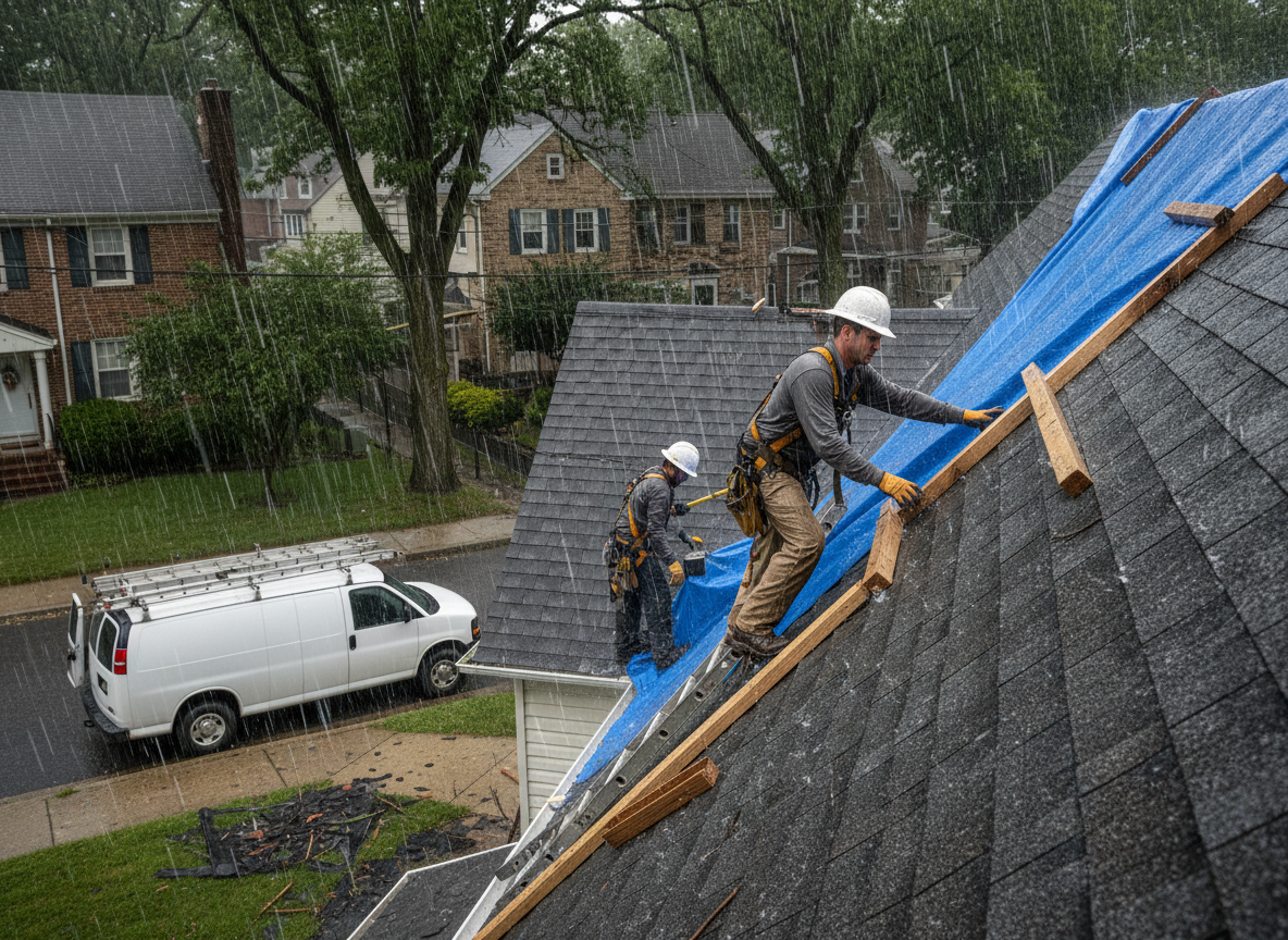 Roofing contractor in Kenilworth