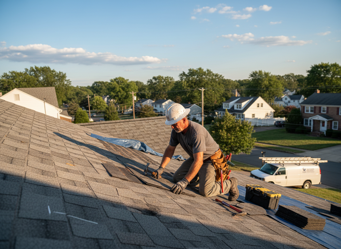 Roof repair in Union